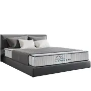 Spine-Lab Mattress 5 Zone 21cm Medium Firm Foam Bonnell Spring - Double - White