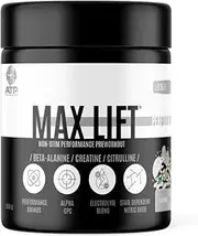 ATP Science Max Lift Non Stimulant Performance Pre-Workout 50 Serves Unflavoured