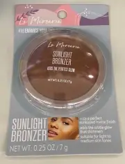 Le mercerie sunlight bronzer glow sunkissed matte finish