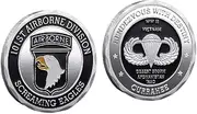 101st Airborne Division Challenge Coin Metal Coins for Military Gifts 101 Veteran Coin
