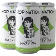 Hop Nation J-Juice Hazy IPA Can 355mL