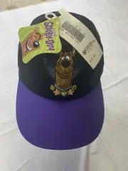 Vintage NWT Scooby-Doo Embroidered 3D Face & 3D Fur Neck 98' Baseball Cap RARE