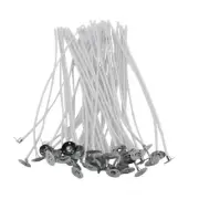 50Pcs Candle Wicks Pre-Waxed Wick 3.1-7.8 Inch For Candles Cotton Core DIY Makin