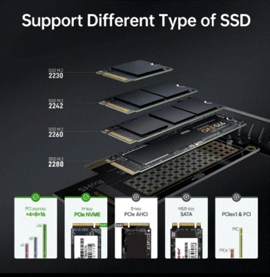 M.2 NVME TO PCI-E4.0/3 .0 GEN 4 Card pci express Adapter ssd M.2