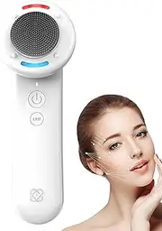 Facial Massager Tool, Microcurrent Facial Device | Facial Massage Tool and Exfoliator, High Frequency Facial Cleansing Machine for Skin Firming for Skin