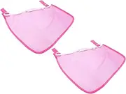 KOCKSHION 2 Pack Mesh Baby Stroller Bag Oxford Waterproof Side Storage Pouch Portable Diaper Bag for Outdoor