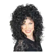 NEW Tom Foolery Black Cher Wig By Spotlight