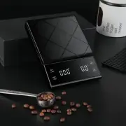 ANYGLEAM Black Coffee Weighing Scale 5Kg Accurate Measure Electronic Portable Digital Display