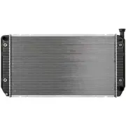 2 Row Radiator 34 X 19.50 Inch For Gas GMC, Chevrolet C2500-3500, K2500-K3500