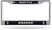 Rico Industries NHL Unisex Standard Chrome License Plate Frame