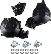 Motorcycle Engine Guard Motorcycles Engine Cover Protection Case Fit for Aprilia RS660 Tuono 660 Tuareg 660 Engine Protection Case Motorcycle Stator Cover(One Set 3 PCS)