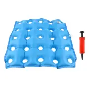 Blue Inflatable Cushion Seat Chair Wheelchair Hemorrhoid