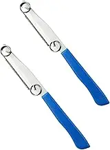 Quick Slicing Knife,1Pc Multifunctional Quick Slicing Fruit Knife,3 in-1 Slicing Fruit Peeling Knife with Spring,Cucumber Carrot Slicing Knife,Julienne Slicer and Fruit Vegetable Peeler Slicing Peeler
