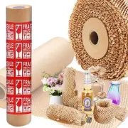 Honeycomb Packing Paper, 15''W X 66'L Recycled Cushion Wrapping Roll with 10 ...