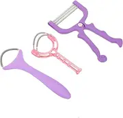 FOMIYES Facial Hair Remover Spring Epilator for Women Manual Facial Epilator Hair Removal for Face Lip Portable Non-slip Design Random
