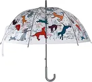 [Esschert] Fallen Fruits See-Through Umbrella - It's Raining Cats & Dogs