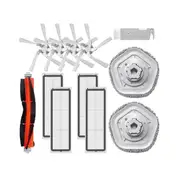 For Bot W10 W10pro Robot Vacuum Cleaner Accessories, Main Side Brush Hepa Filter Mop Cloth Spare Pa