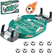 SZSMW Mini Table Football Game - Table Football Game - Children's Table Football - Suitable for Playrooms, Company Lounges, Home Bars, Outdoor Parties, Perfect for Gatherings with Family and Friends