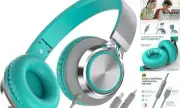 C8 USB-C Headphones Wired - On-Ear Corded Headset with Microphone & Volume