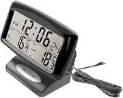 HAWILLOSCH Car Dashboard Decoration Temperature Sensor Waterproof Dustproof Night Light Function