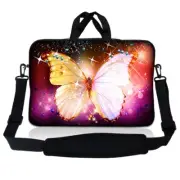 13.3 Inch Laptop Bag Sleeve Case w/ Shoulder Strap Chromebook Macbook Sparkling