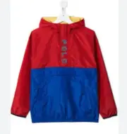 Kids Polo Ralph Lauren 3/4 Zip Pullover Jacket Size Xl (18-20)