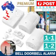 Wireless Sensor Detector Door Bell Gate Entry Chime Doorbell Alarm Alert Motion