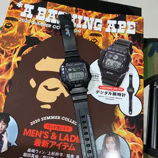 A BATHING APE 2020 summer collection夏季雜誌 贈🌈手錶