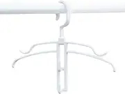 Clothes Hangers Non Slip,Hoodie Clothes Dry Hangers with 2 Hooks | Hoodie Organizer Laundry Drying Frame Clothes Drying Solution for Bathroom Balcony Apartment Hotel