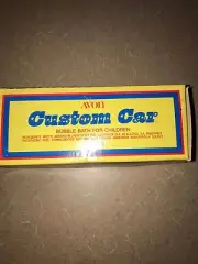 NIB AVON Custom Car Bubble Bath/with decals