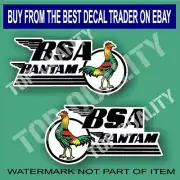 BSA BANTAM DECAL STICKER X2 BOBBER VINTAGE MOTORCYCLE STICKERS