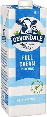 Devondale Full Cream Milk 1 Litre