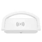 Wireless Charging Alarm Clock Two Levels Adjustment Night Light Digital Slk