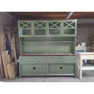 戀戀小木屋 大型餐櫃 客製 原木餐櫃