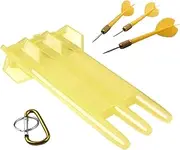 Darts Case | Dart Cases for Steel and Soft Tip Darts | Darts Carrying Cases & Wallets with Lock Buckle, Includes Soft Tip Darts & Extra Dart Tips
