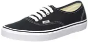 *NEW* in Box with Tags - Unisex VANS AUTHENTIC BLACK (VN000EE3BLK), Size US 9.00
