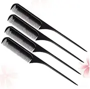 Beavorty Home Hair Styling Made Easy 4pcs Anti-static Combs Set Fiber Hair Combs