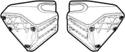 [SHAD] SET 3ER POINT FIXATION SH36