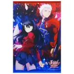 遠坂凛＆ARCHER B2掛軸 《FATE/STAY NIGHT 無限劍製 BD BOX》安利美特特典-駿河屋