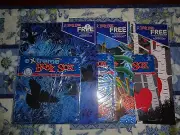 Lot of 3 Extreme Book Sox Book Covers W/Matching Book Sox Portfolios Lot #3