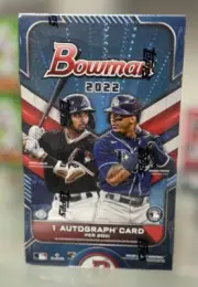 2022 Bowman Baseball Hobby Box - Factory Sealed