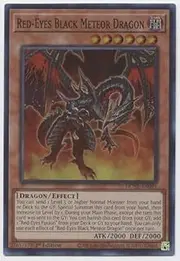 YU-GI-OH! Red-Eyes Black Meteor Dragon - DUNE-EN095 - Super Rare - 1st Edition - Trading Card Game Single - Collectible Card - 1 Piece