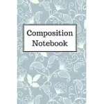 COMPOSITION NOTEBOOK FOR STUDENT DIARY: CUTE WIDE RULED PAPER NOTEBOOK JOURNAL WIDE BLANK LINED WORKBOOK FOR TEENS KIDS STUDENTS GIRLS FOR HOME SCHOOL