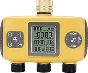 3 Outlet Sprinkler Timer Intelligent Timing Digital Irrigation Controller, Suitable for Various Weather Conditions and Plant Watering