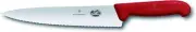 VICTORINOX Chef's Knife Professional 8.7in Serrated Blade Red 0 5.2031.22X1 New