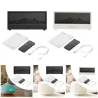 Essential Oil Diffusers Flame Diffuser Humidifier for SPA Baby Room Bedroom