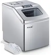 Maxkon 3.2L Portable Ice Cube Maker Machine Fast Benchtop Freezer Home Commercial