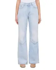 DL1961 Desi High Rise Bootcut Jeans in Blue Mist