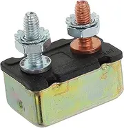 OSOLADY Universal 12/24v Auto-reset Circuit Breaker Car Marine 25amp Metal Housing Easy Install