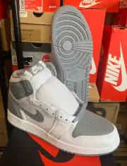 Nike Air Jordan 1 Retro High OG Stealth White Shoes 575441-037 555088-037 GS Men